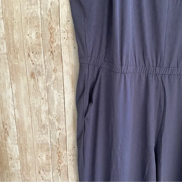Athleta Brooklyn Textured Jumpsuit Size 24 NWT - Picture 4 of 7